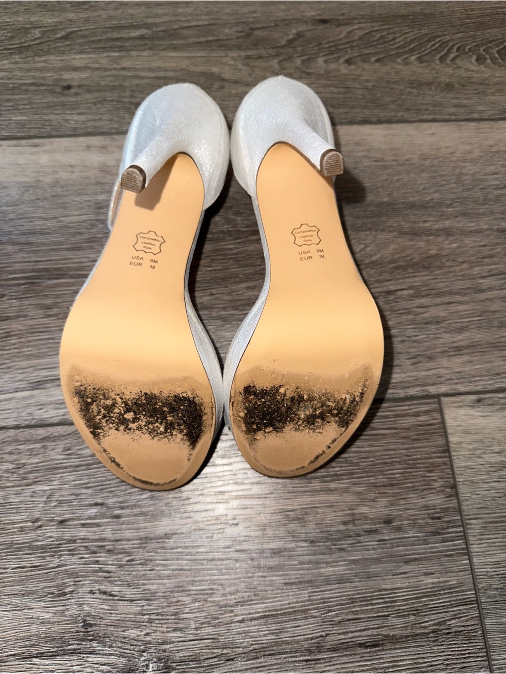 Nina Silver Crystal Ankle-Strap Stiletto Sandals - Picture 4 of 4